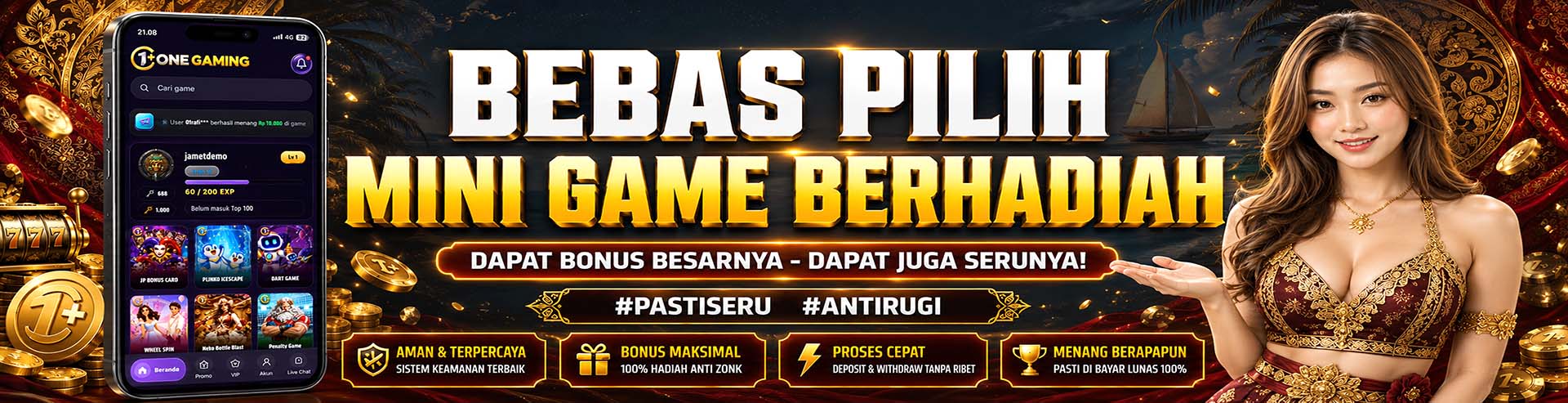 one gaming bonus